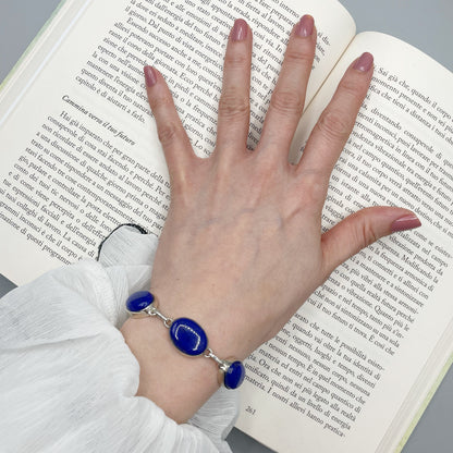 Bracciale Lapislazzuli e Argento 925