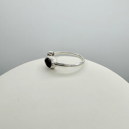 Anello Granato Argento 925