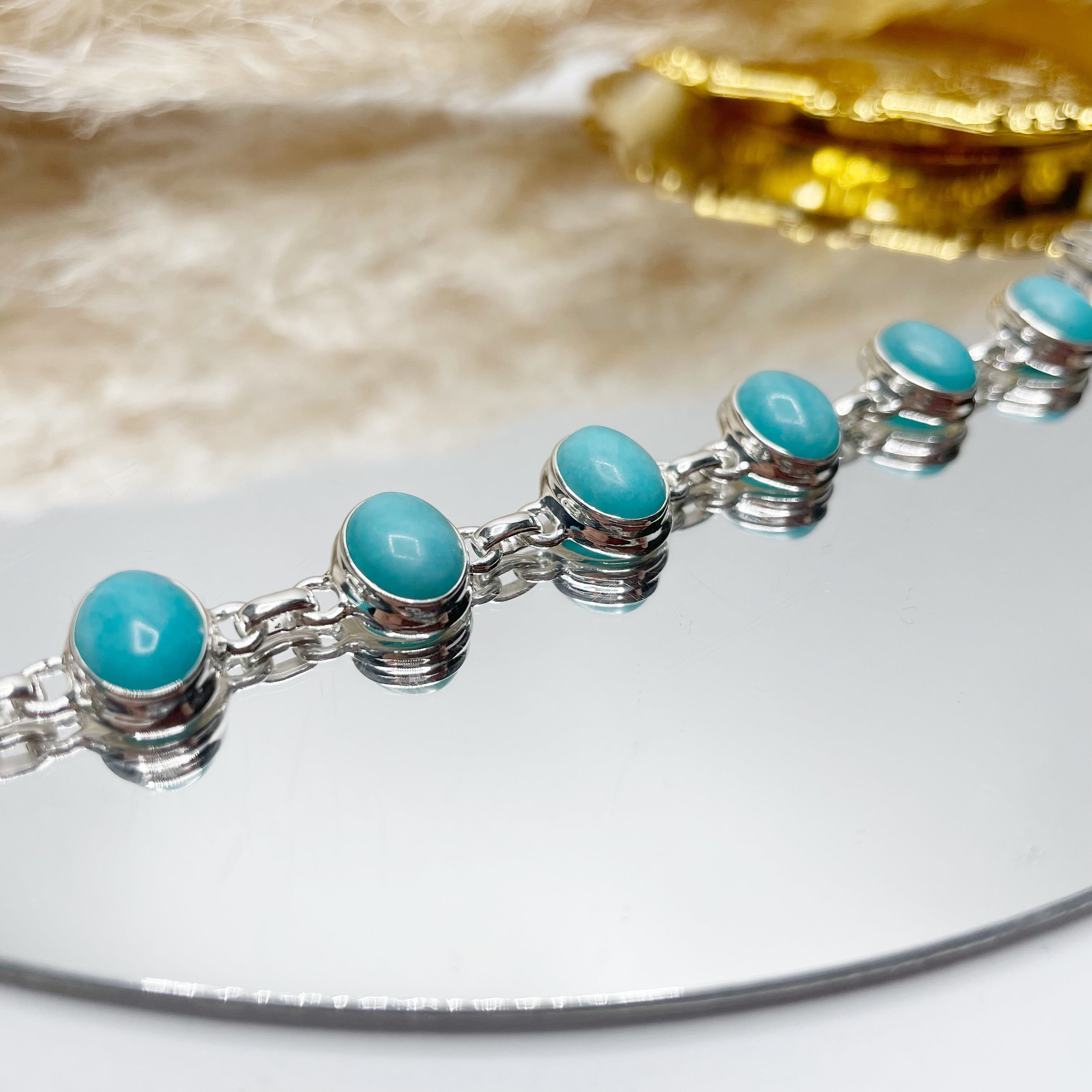 Bracciale Amazzonite e Argento 925