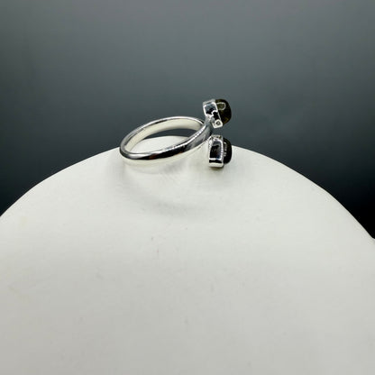 Anello Double Labradorite - Argento 925