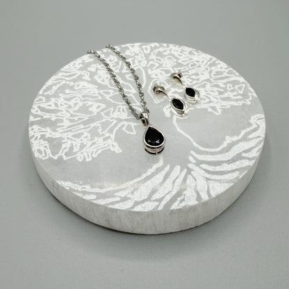 Piattino Selenite -  Albero della Vita