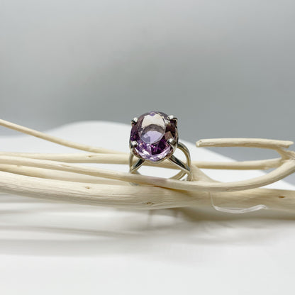 Anello Ametrino e Argento 925