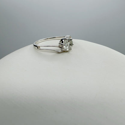 Anello Prasiolite | Argento 925 - NON REGOLABILE