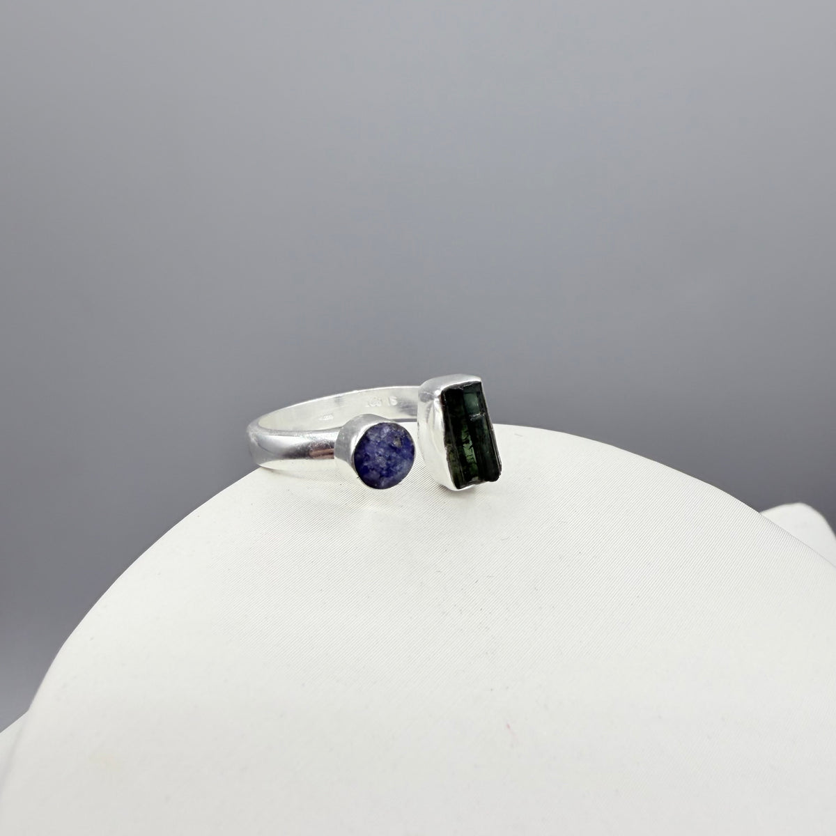 Anello Tormalina e Sodalite - Argento 925