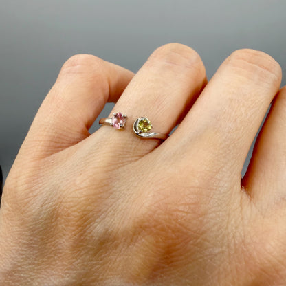 Anello Tormalina Policroma | Argento 925