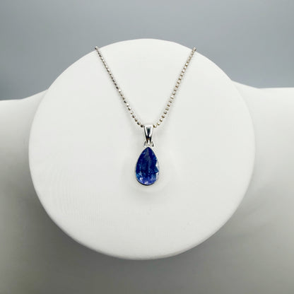 Ciondolo Tanzanite Argento 925 - a Goccia