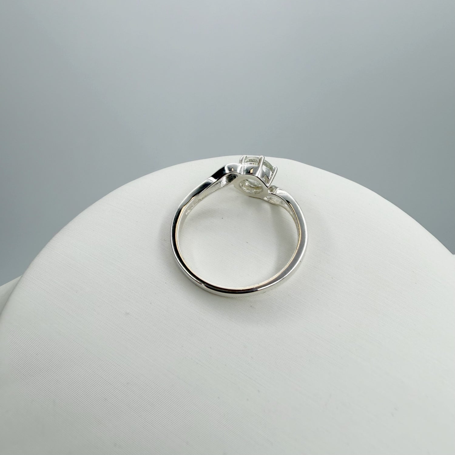 Anello Prasiolite | Argento 925 - NON REGOLABILE