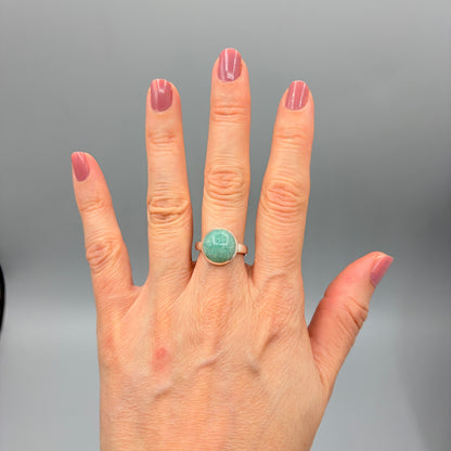 Anello Amazzonite Argento 925