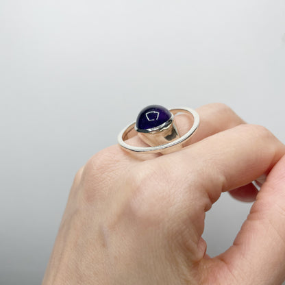 Anello Essential Ametista e Argento 925