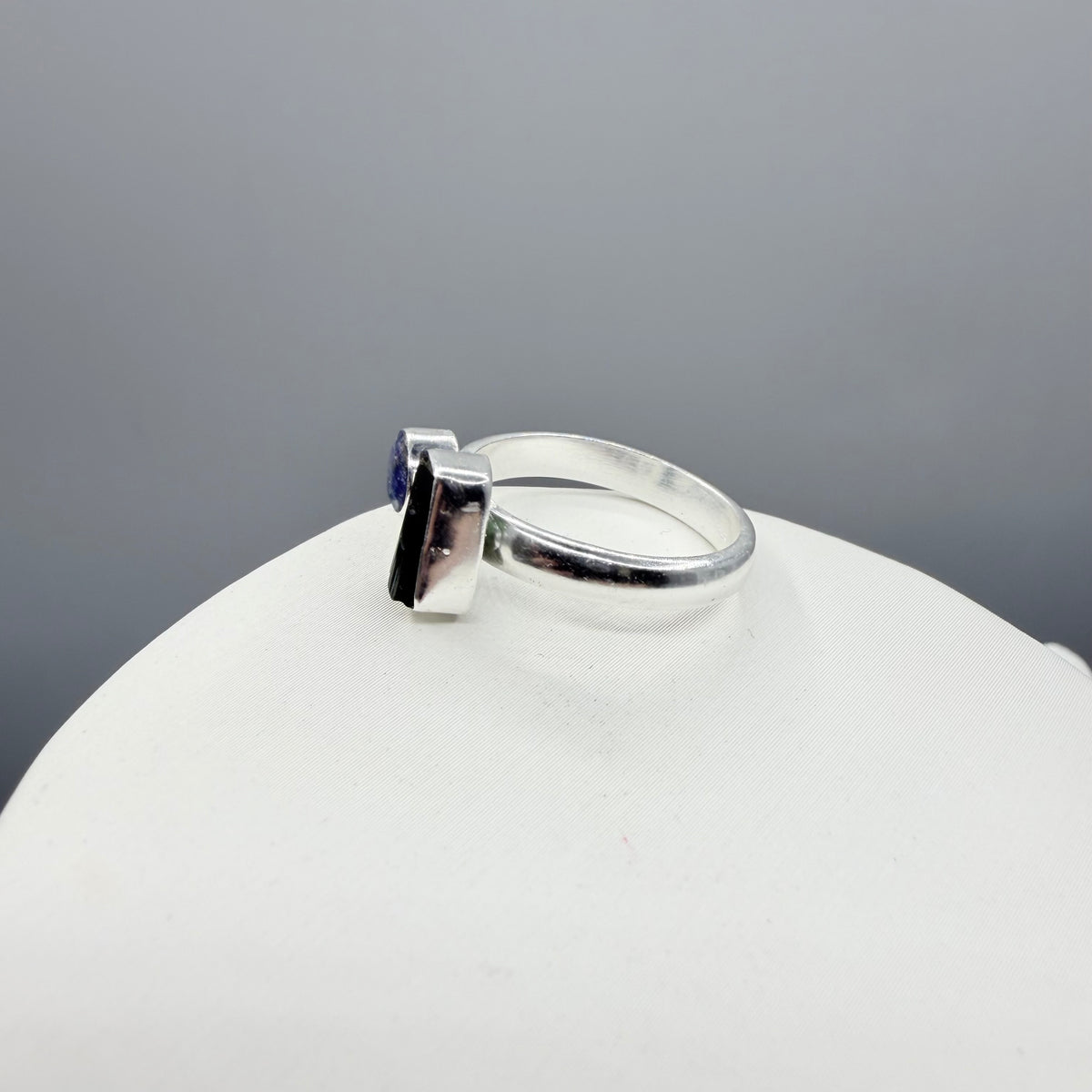 Anello Tormalina e Sodalite - Argento 925
