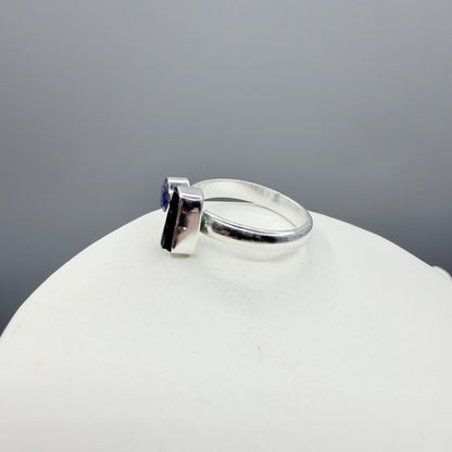 Anello Tormalina e Sodalite - Argento 925