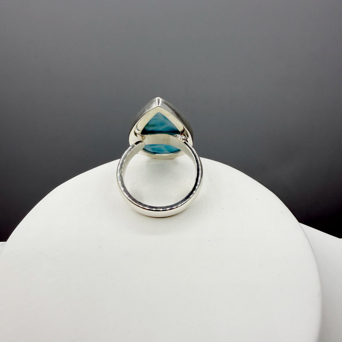 Anello Larimar Argento 925 - a Goccia