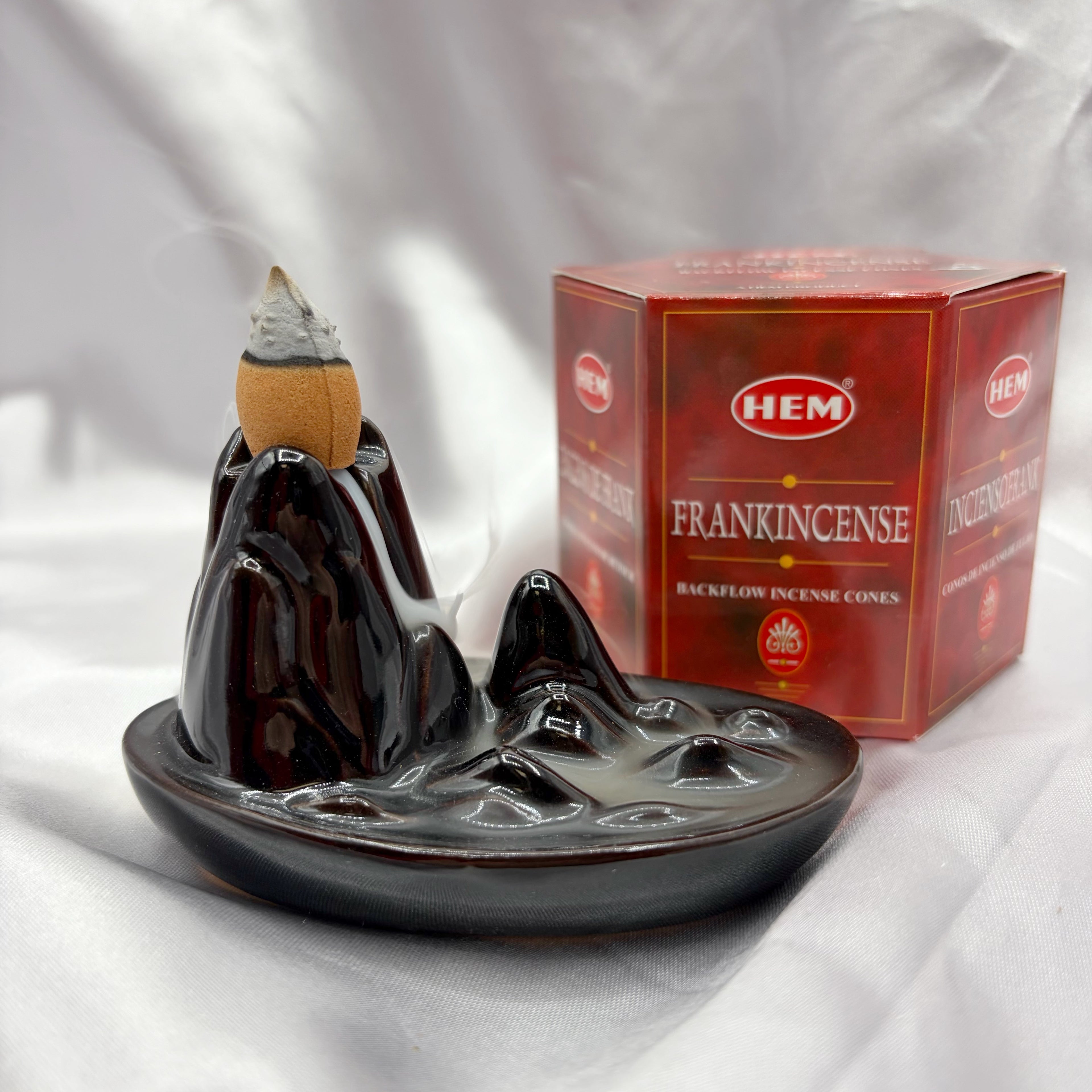 Confezione Incenso + Porta incenso a cascata