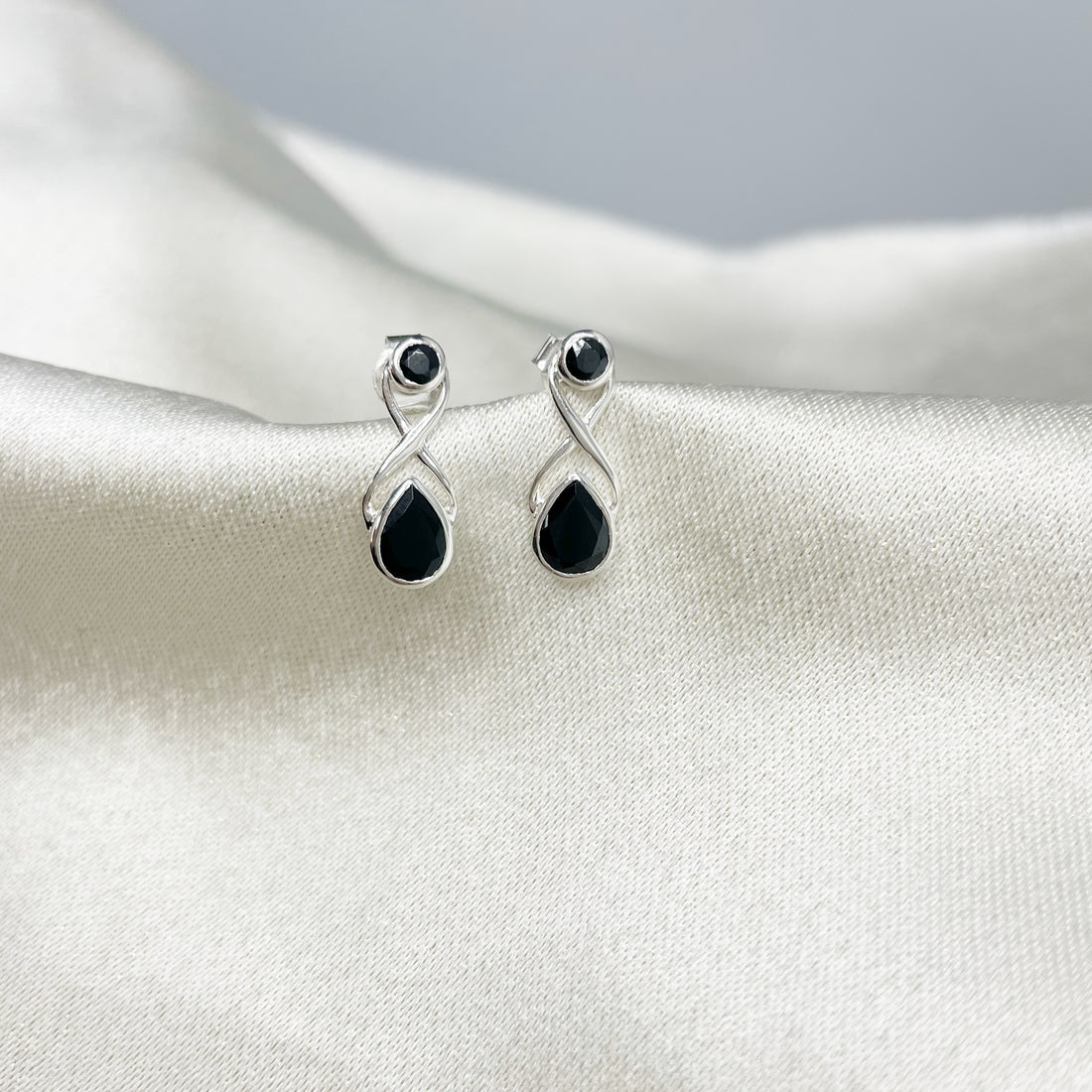 Orecchini Double Tormalina - Argento 925