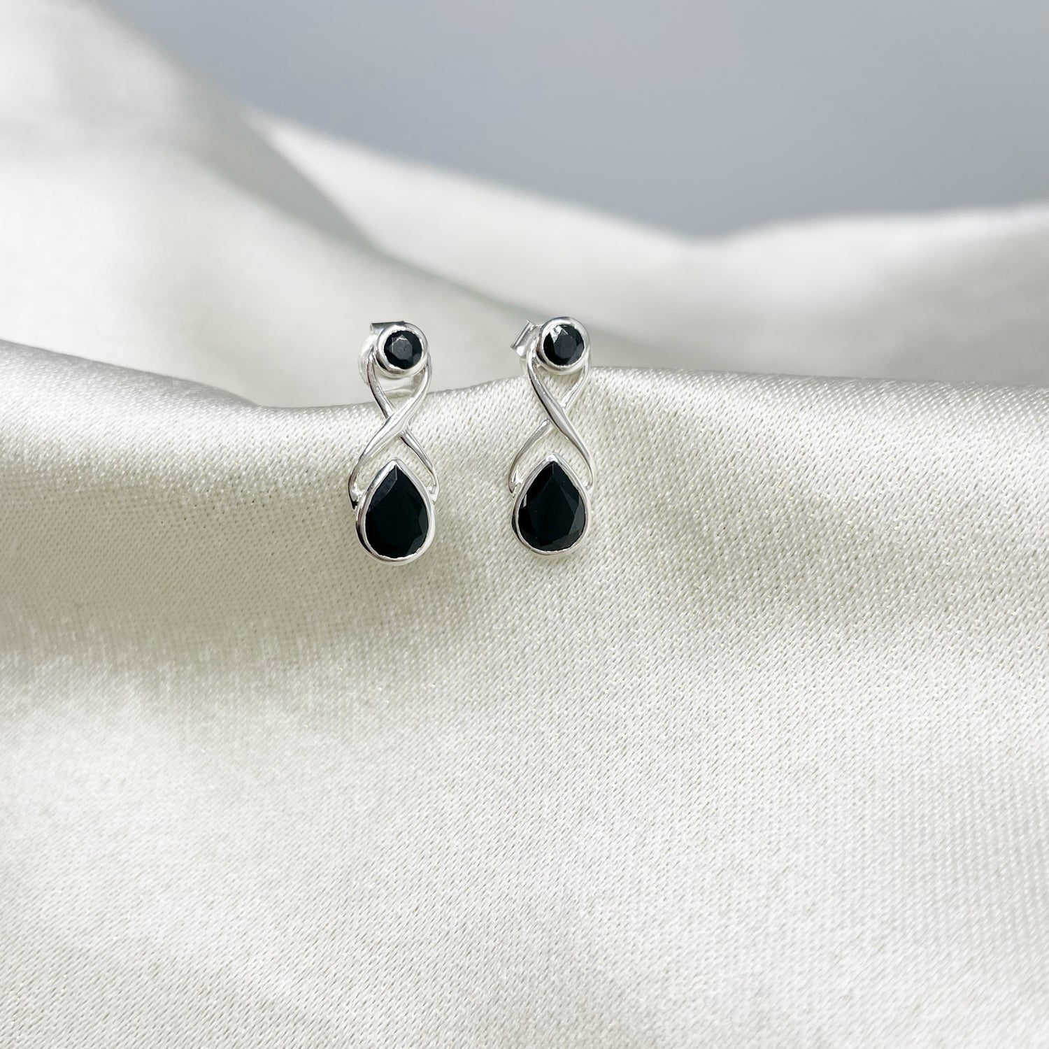 Orecchini Double Tormalina - Argento 925
