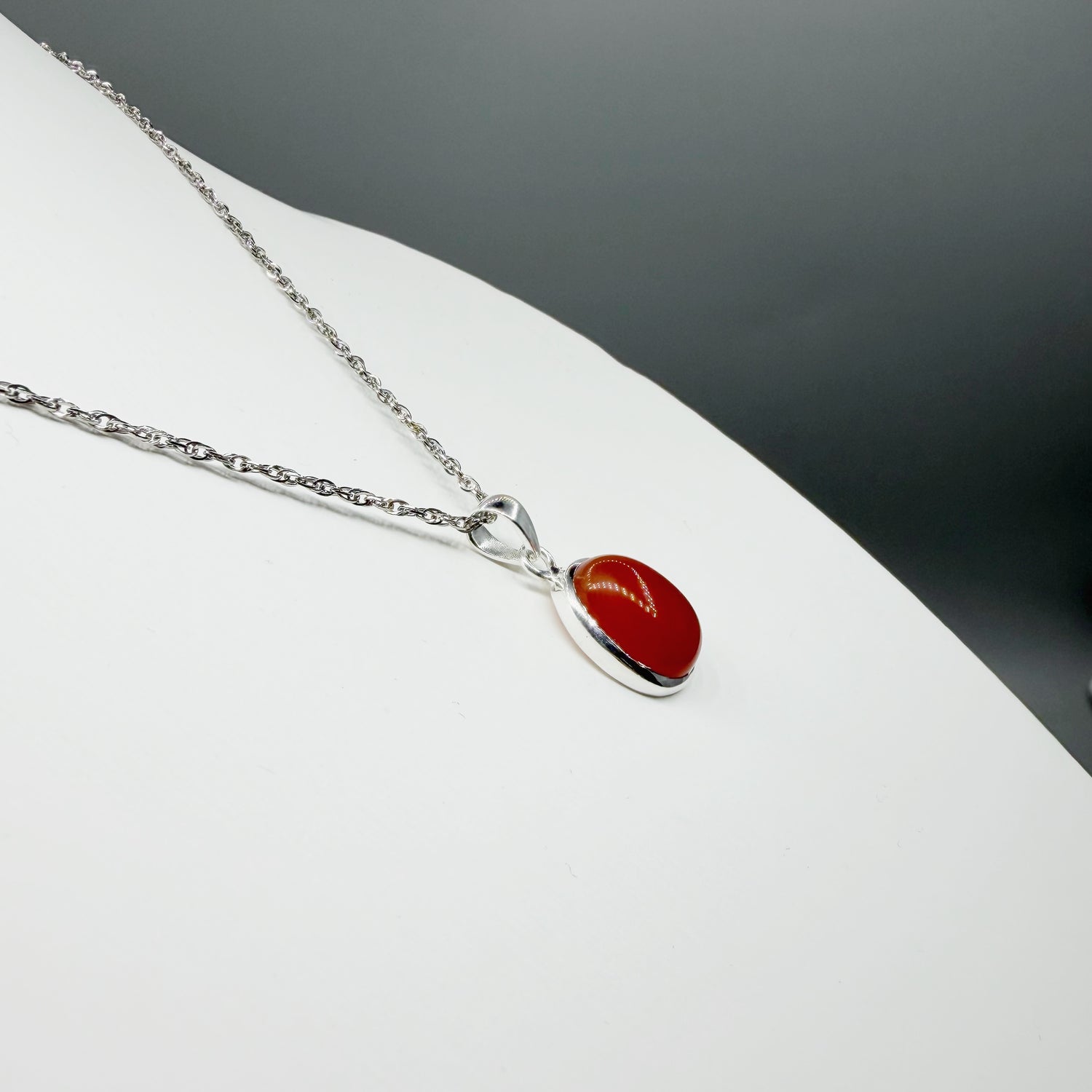 Ciondolo Corniola Argento 925