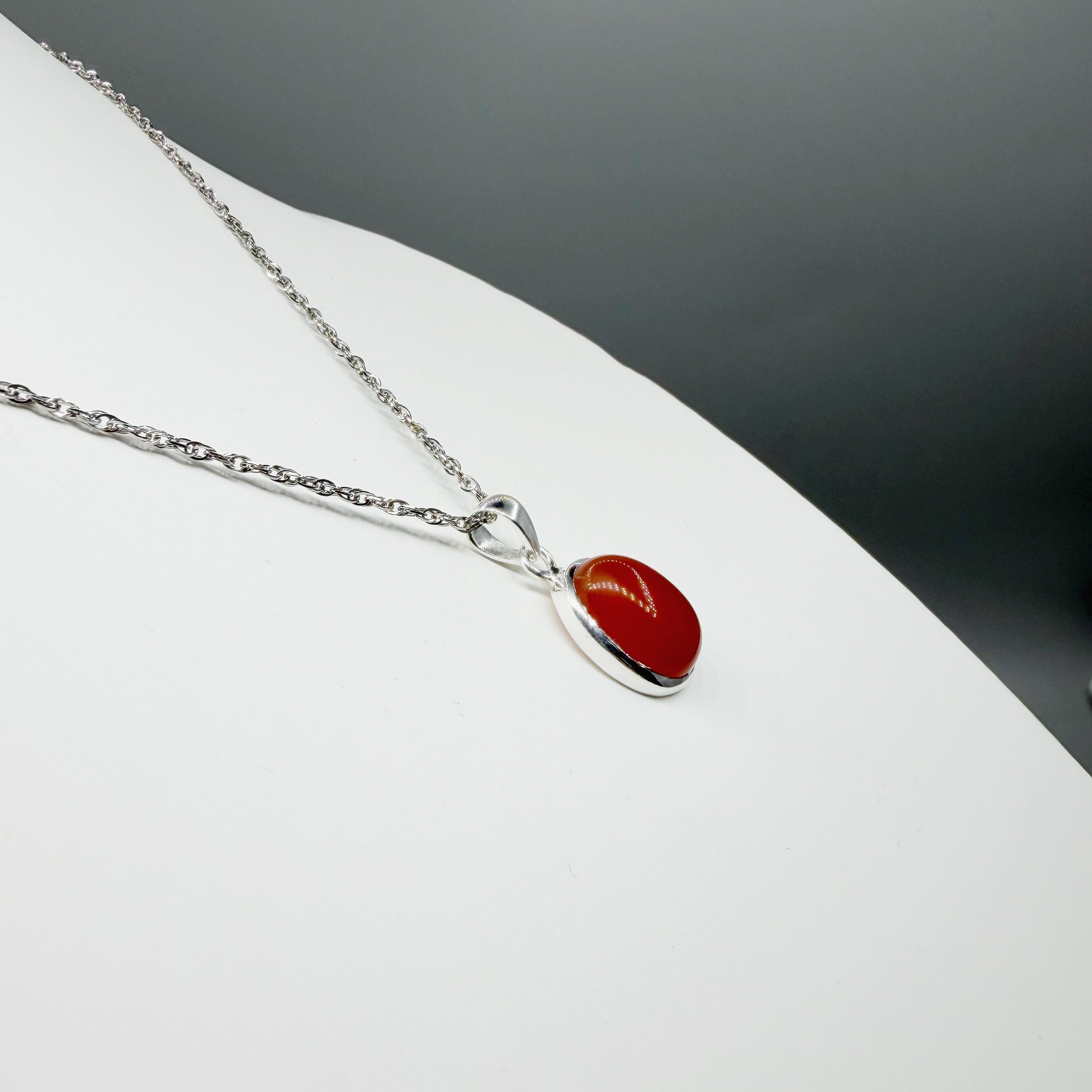 Ciondolo Corniola Argento 925