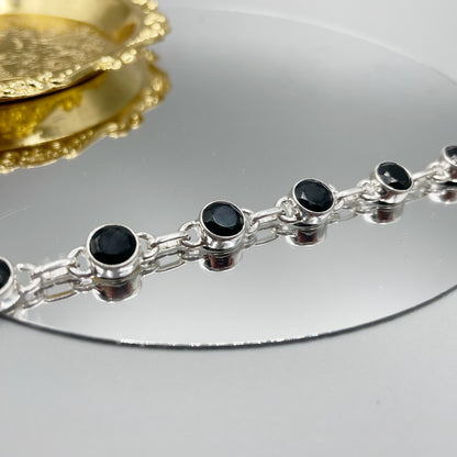 Bracciale Onice e Argento 925