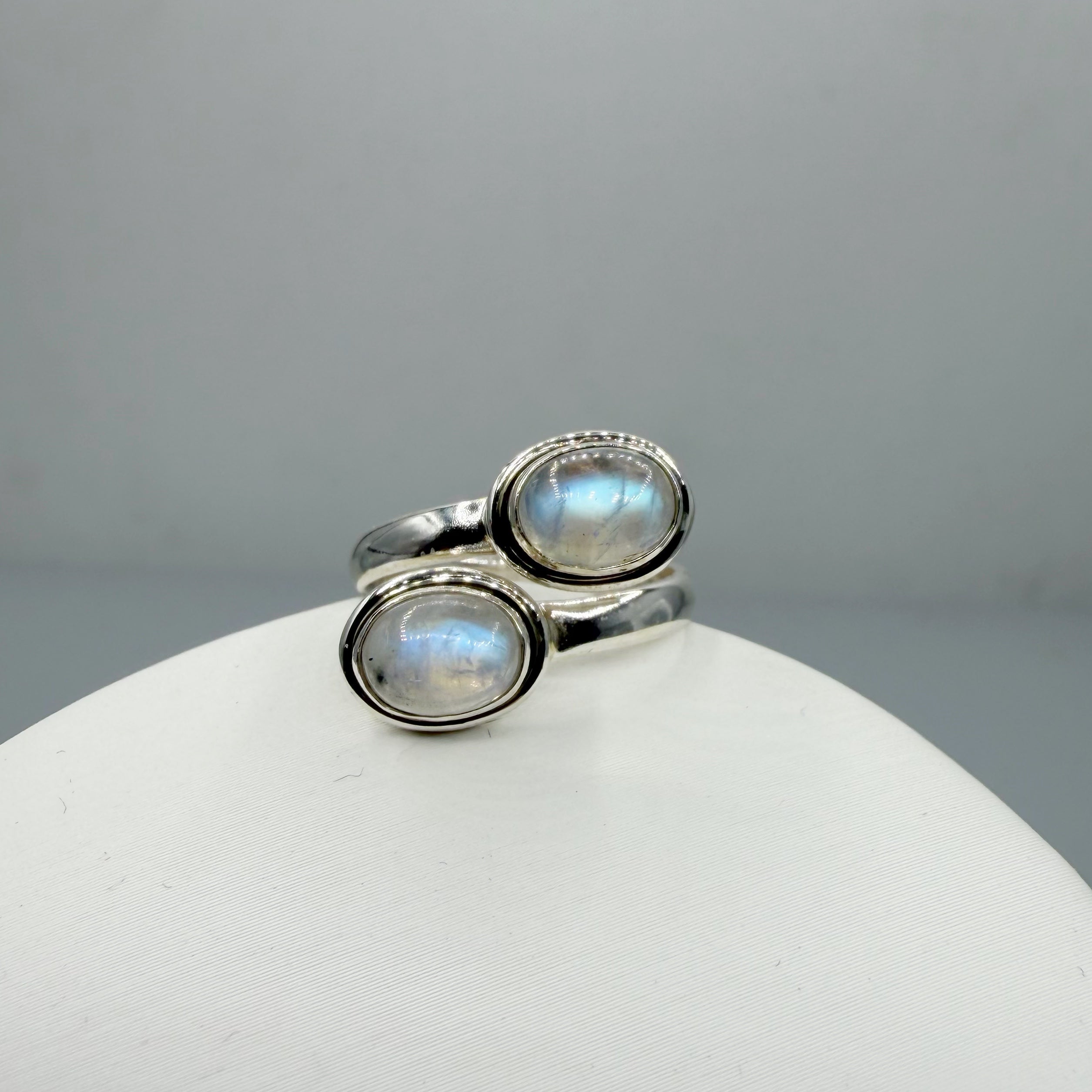 Anello Double Labradorite - Argento 925