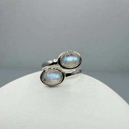 Anello Double Labradorite - Argento 925