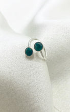 Carica l&#39;immagine nel visualizzatore di Gallery, Anello Smeraldo Gemini e Argento 925

