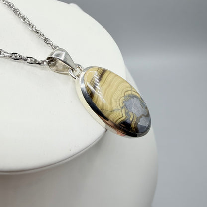 Ciondolo Schalenblende Argento 925 - Ovale