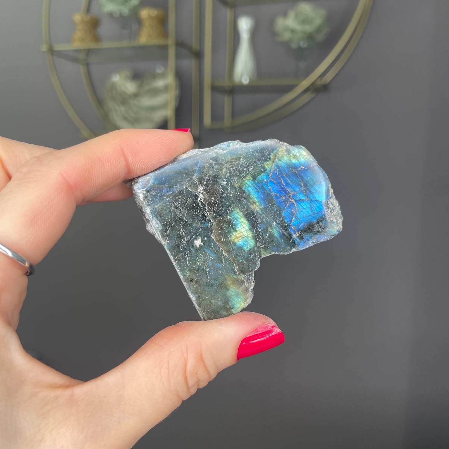 Fetta di Labradorite - C