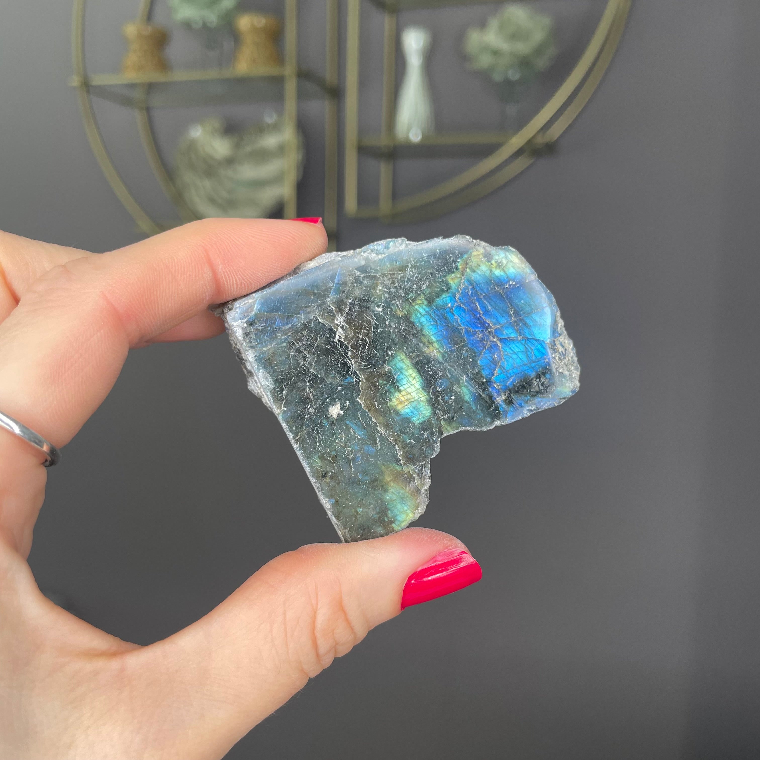 Fetta di Labradorite - C
