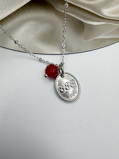 Talismano Angelico 333 - SUPPORT - Corniola