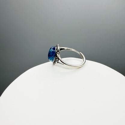 Anello Diadema Acquamarina e Argento 925