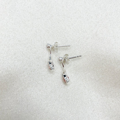 Orecchini Double Granato - Argento 925