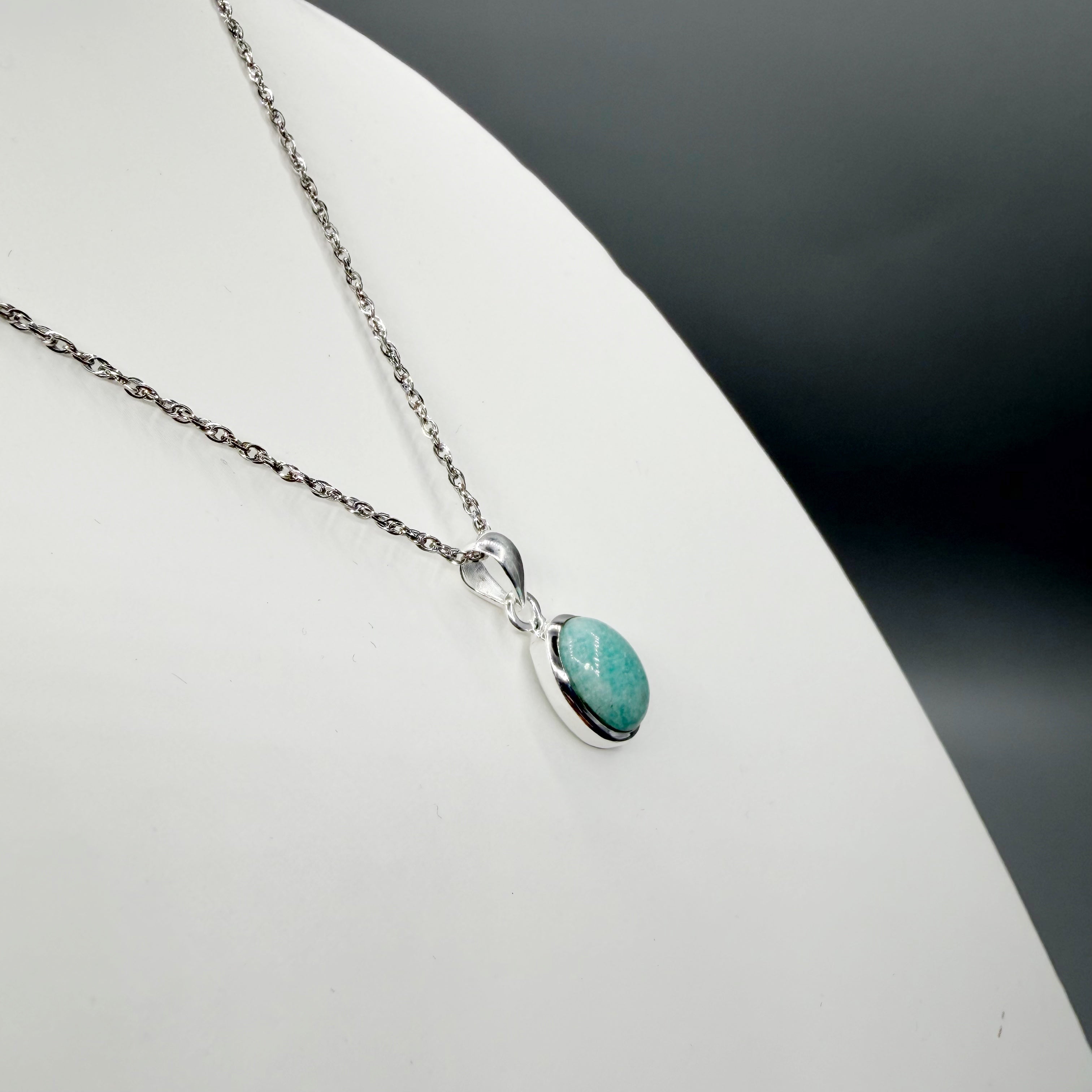 Ciondolo Amazzonite Argento 925