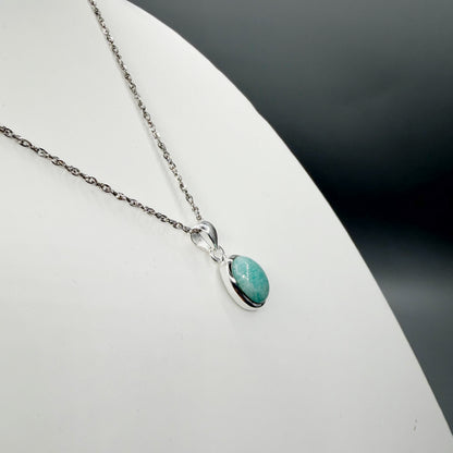 Ciondolo Amazzonite Argento 925