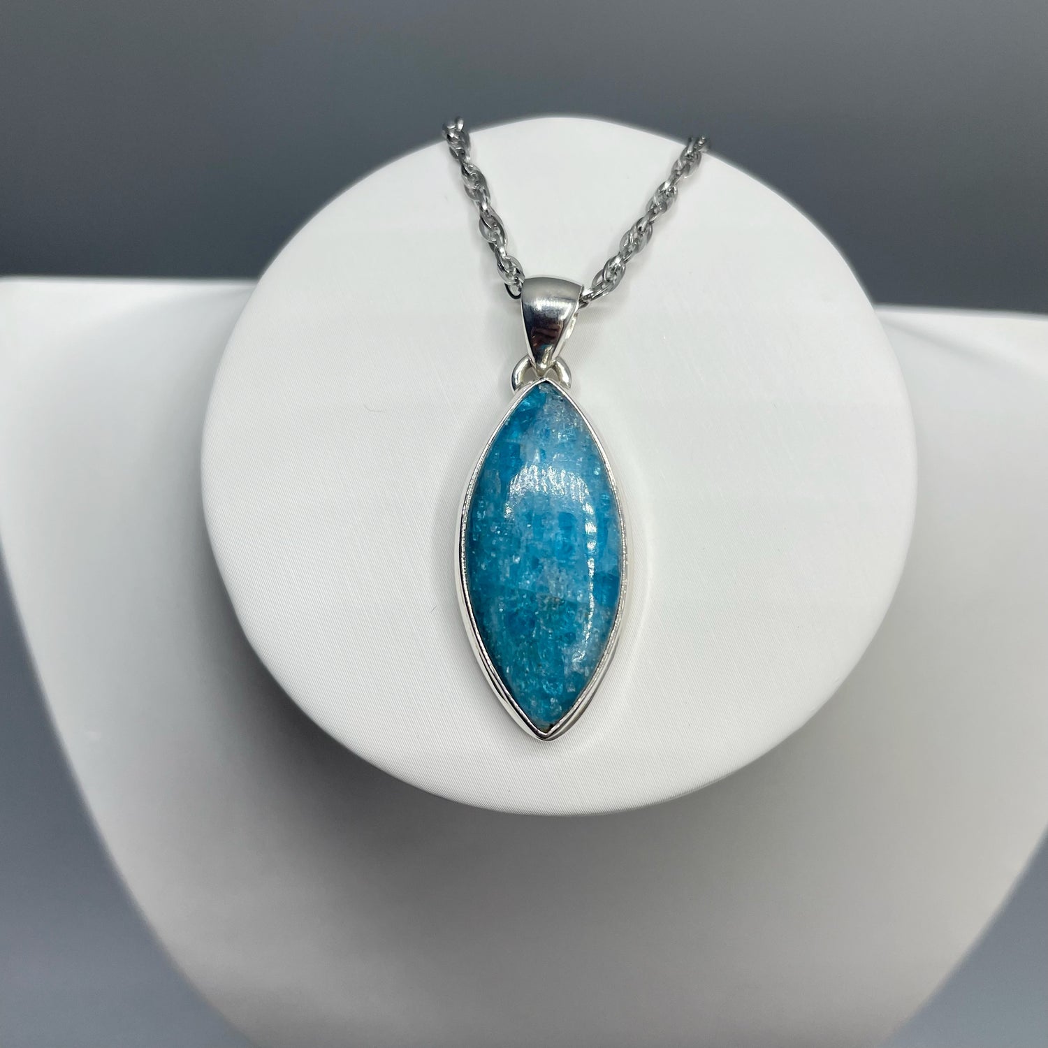 Ciondolo Apatite - Argento 925