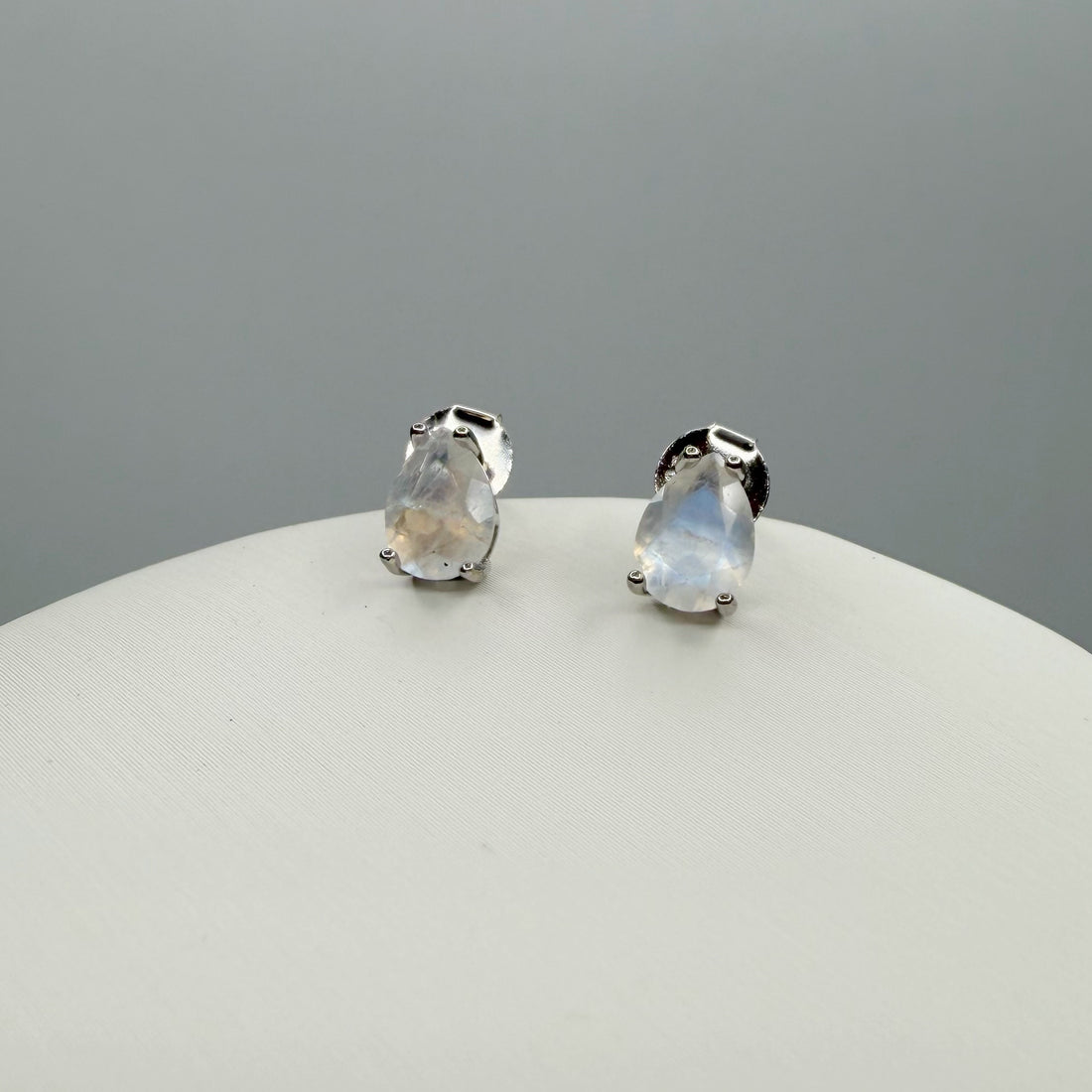 Orecchini a Lobo Labradorite Argento 925 - A Goccia