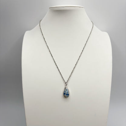 Ciondolo Scheelite Argento 925 - a Goccia
