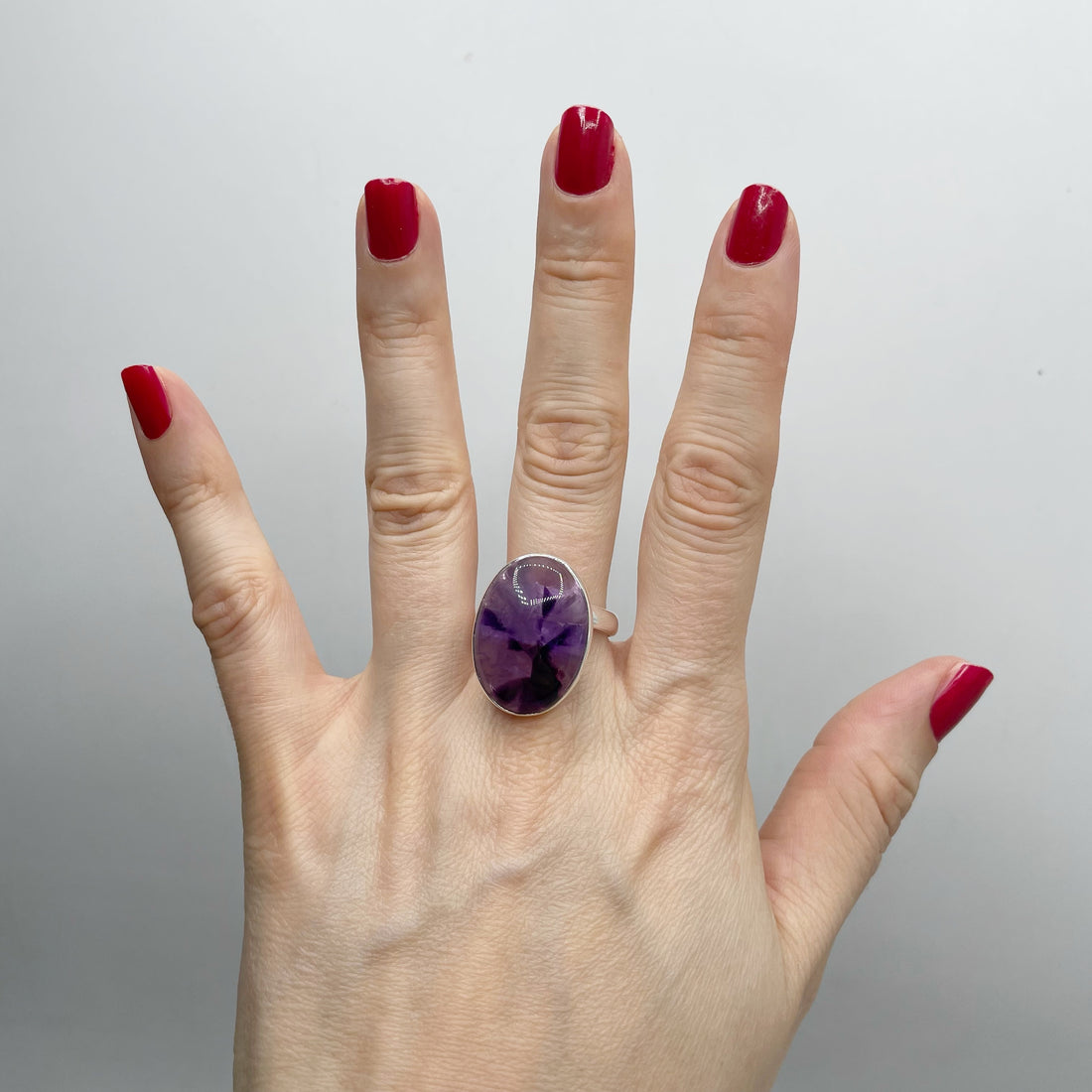 Anello Ametista Phantom - Argento 925