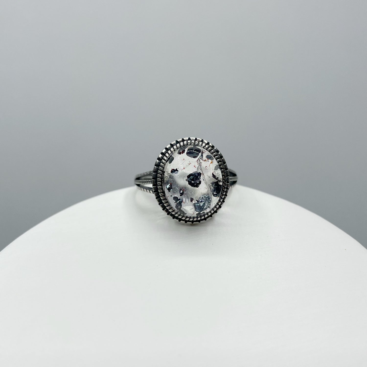 Anello Super Seven Ovale e Argento 925