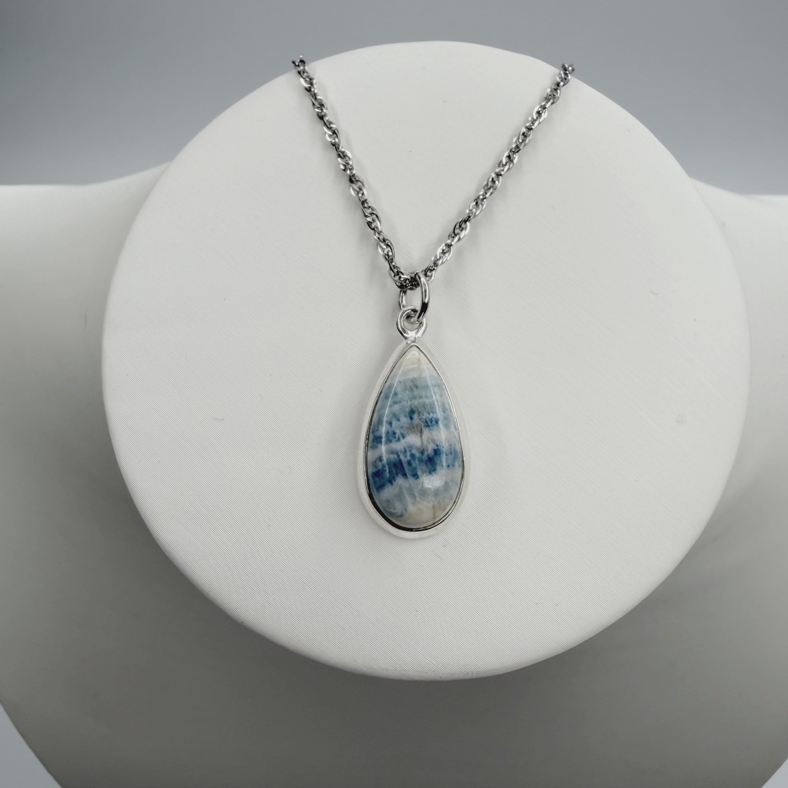 Ciondolo Scheelite Argento 925 - a Goccia