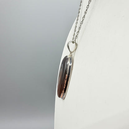 Ciondolo Occhio di Shiva Argento 925 - Ovale