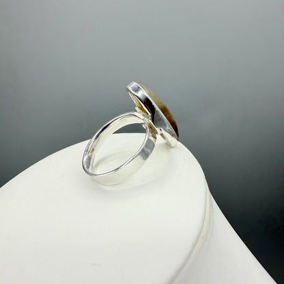 Anello Occhio di Shiva - Argento 925 - Ovale