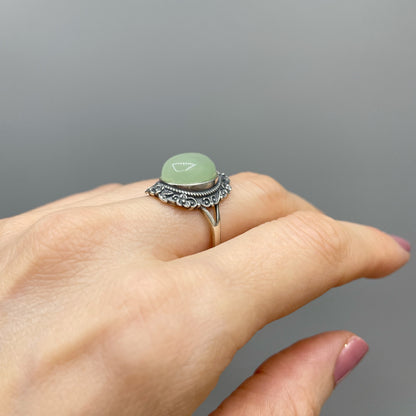 Anello Giada Chiara e Argento 925