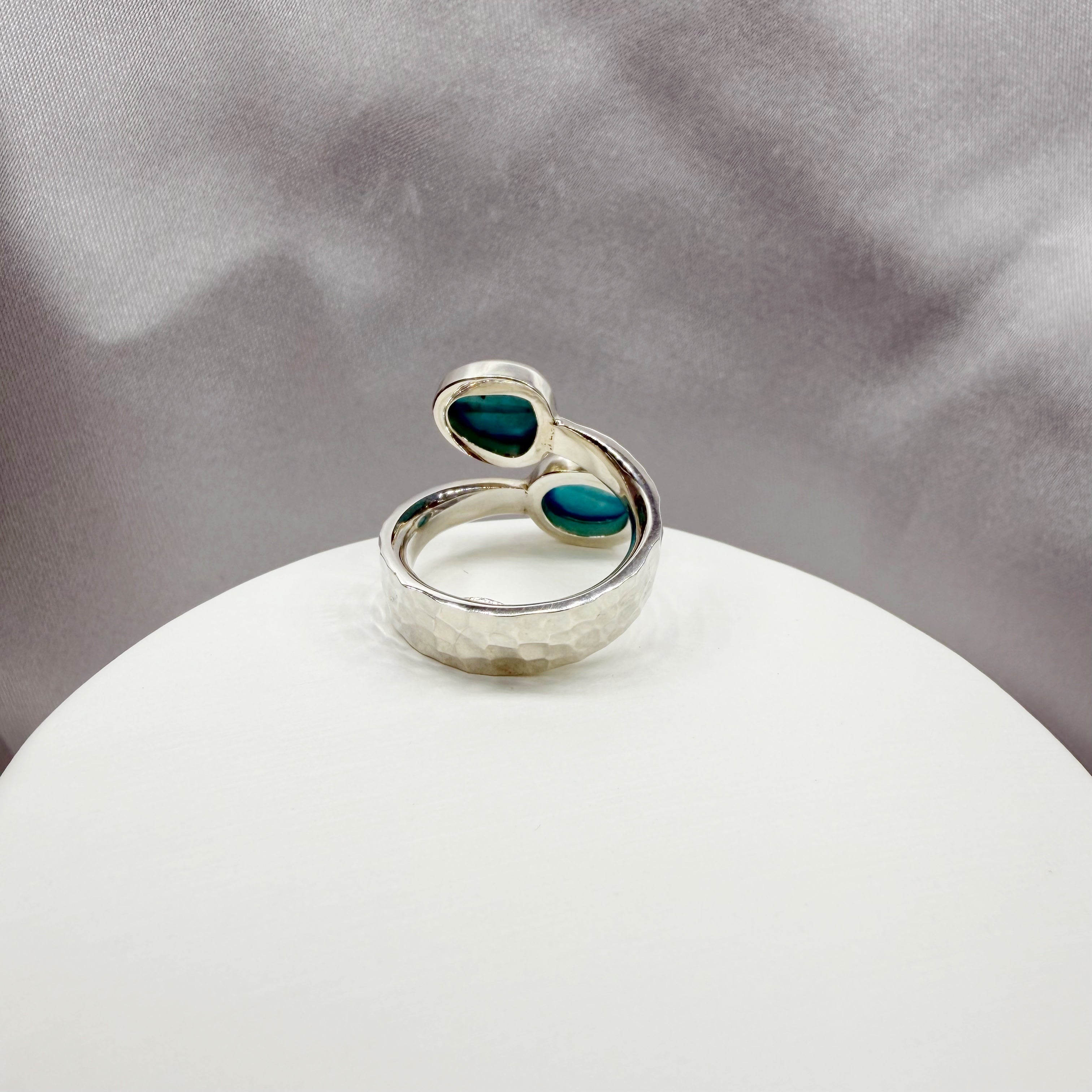 Anello Turchese Naturale - Argento 925