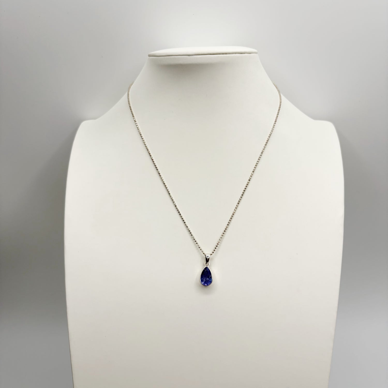 Ciondolo Tanzanite Argento 925 - a Goccia