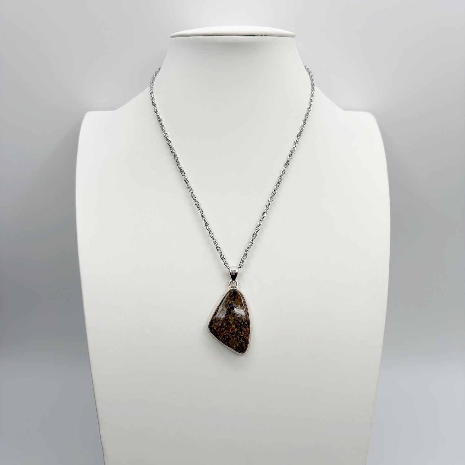 Ciondolo Bronzite - Argento 925