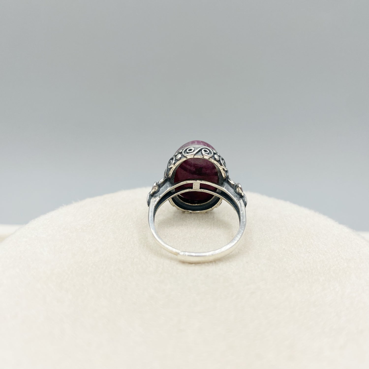 Anello Triumph - Radice di Rubino e Argento 925