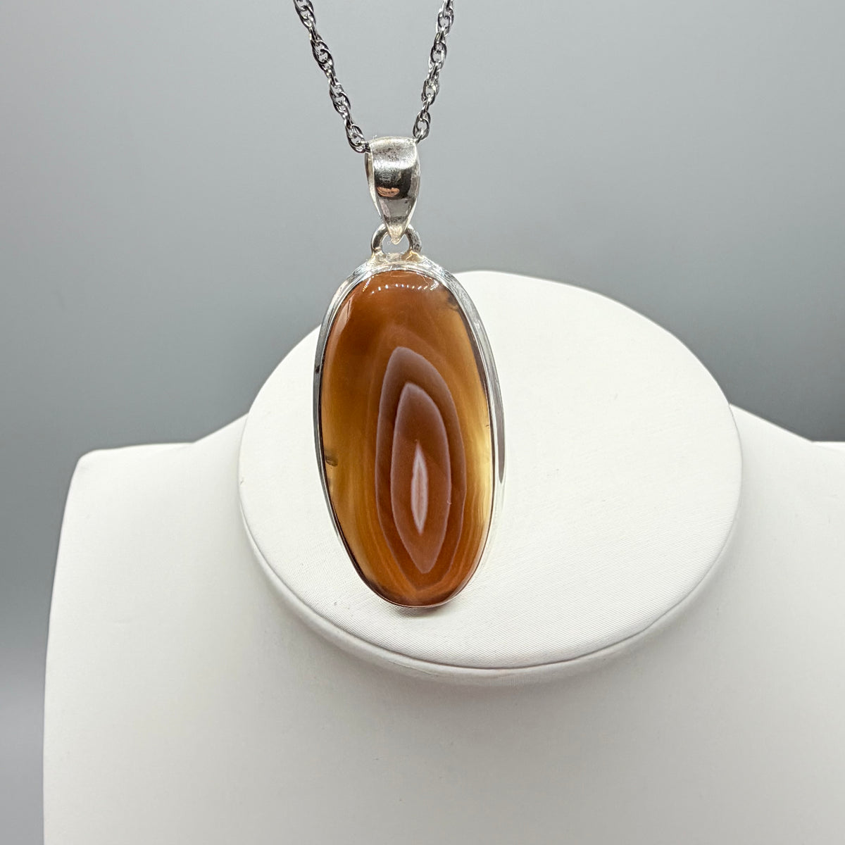 Ciondolo Occhio di Shiva Argento 925 - Ovale