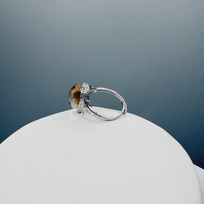 Anello Quarzo Garden e Argento 925 - Chiaro o Scuro