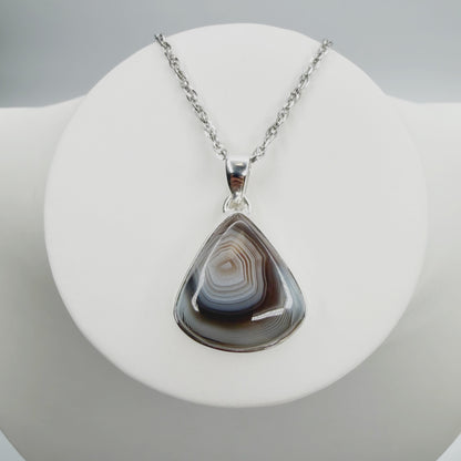 Ciondolo Occhio di Shiva Argento 925 - A Goccia piccola