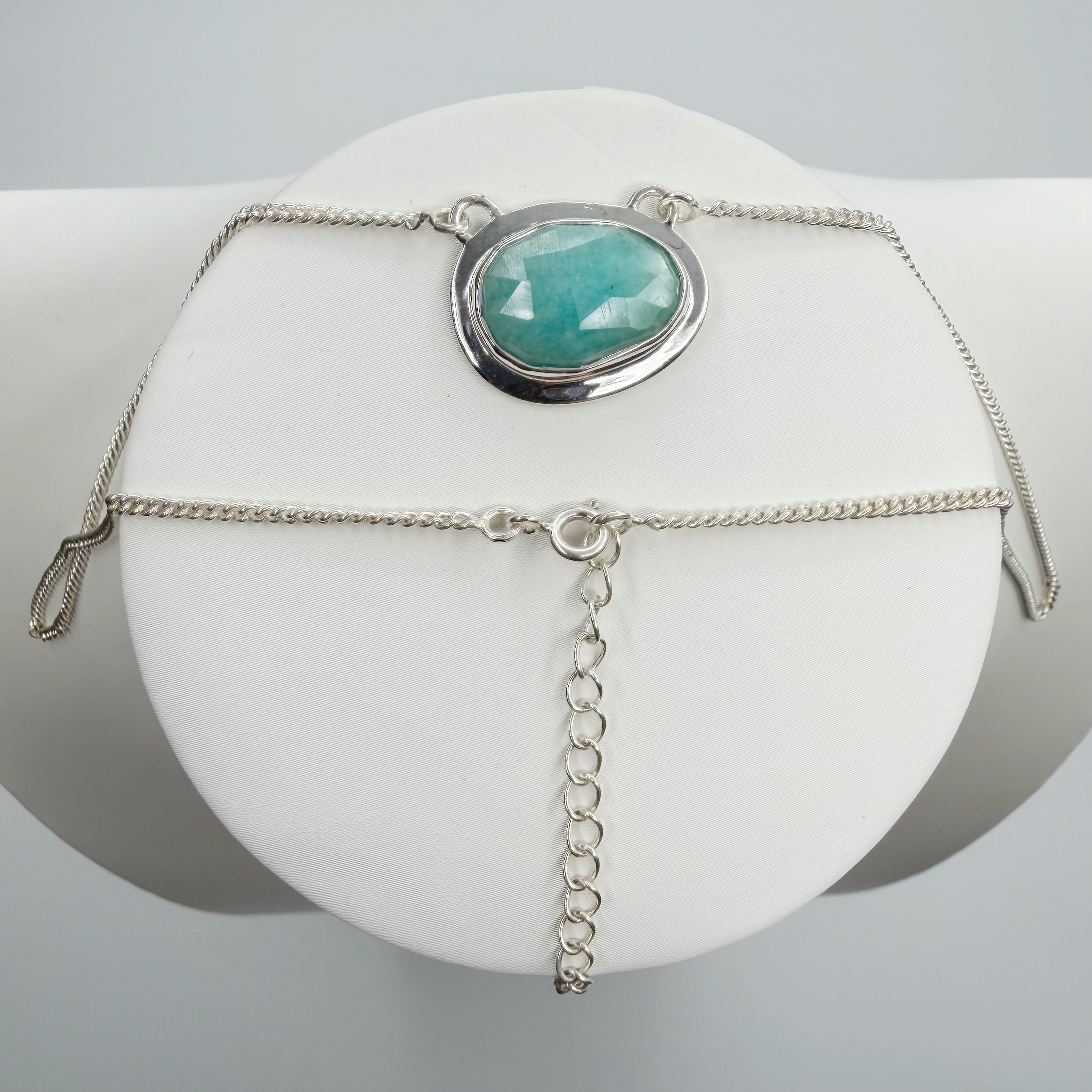 Collana Amazzonite - Argento 925